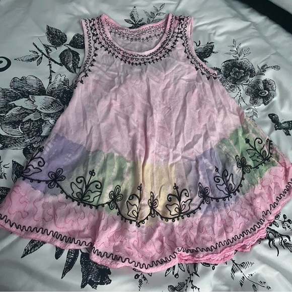 Pink Ruffle Top - Picture 1 of 6